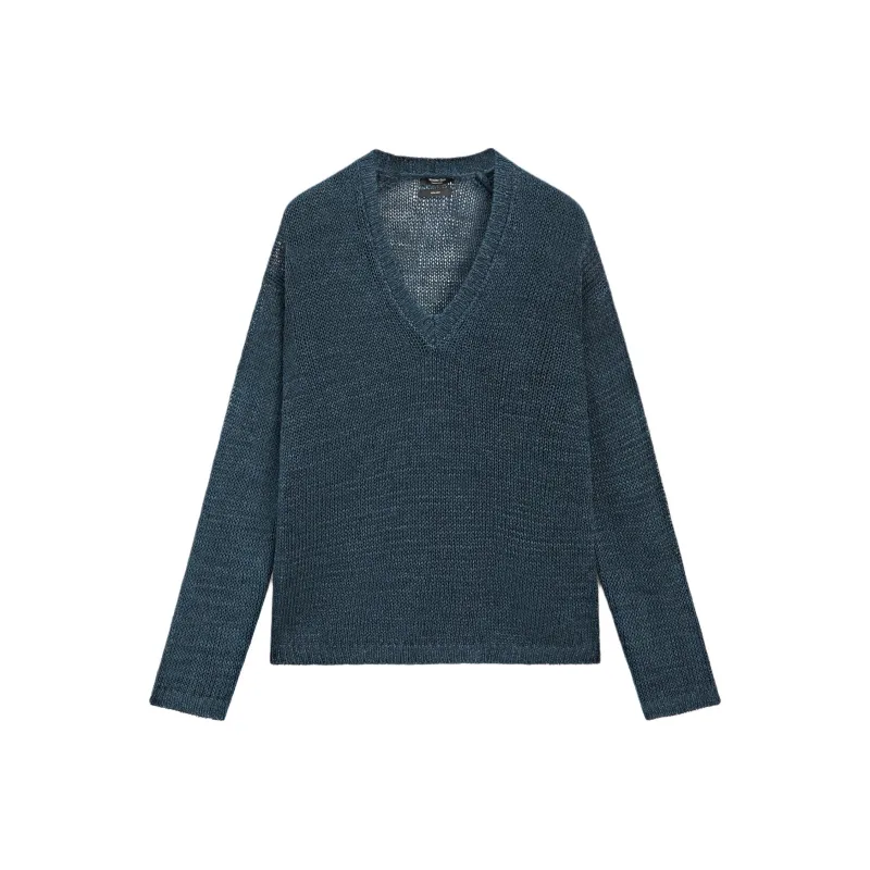 Massimo Dutti Knitwear Women's Blue-0