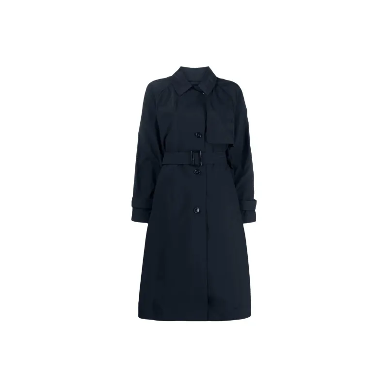 WOOLRICH Belted Button Up Trench Coat-0