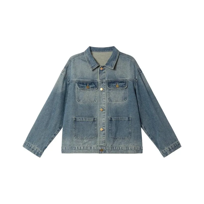 Hello Canon Denim Jacket Women's Denim Blue-0