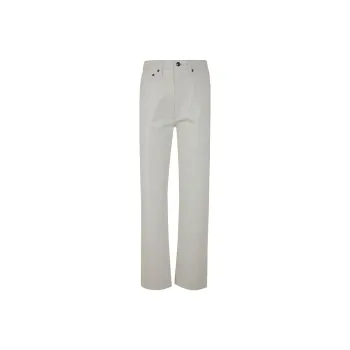 AGOLDE Recycled Leather 90's Pinch Waist Trousers 'Powder Blue'