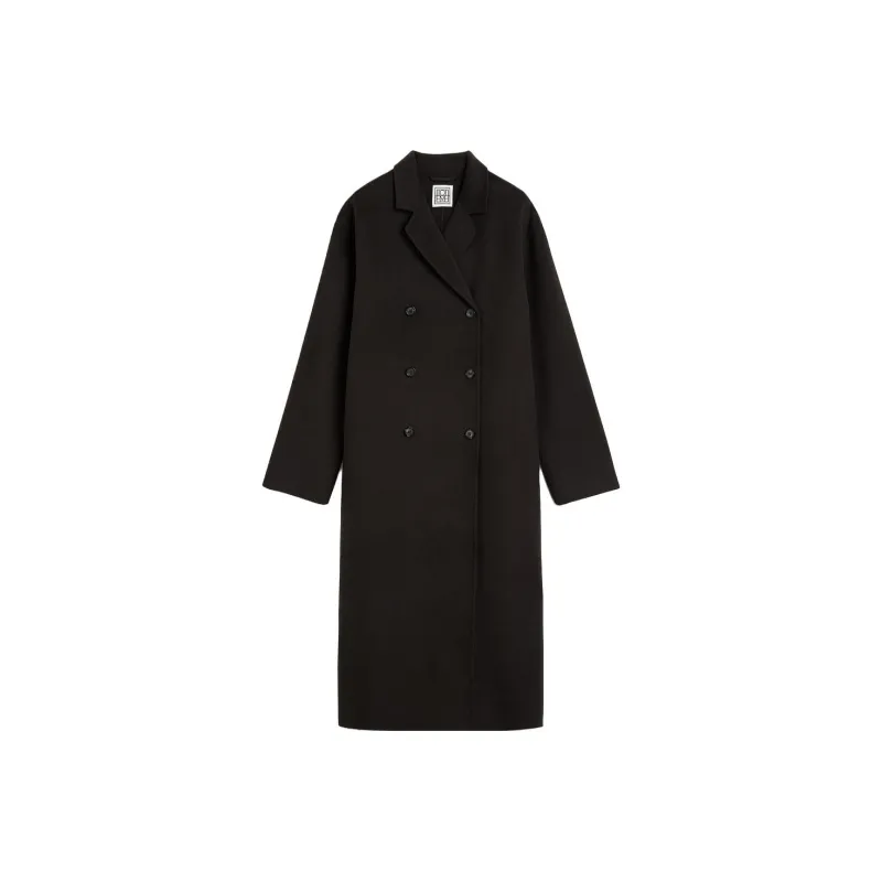 TOTEME Signature Double breasted Wool Coat-0