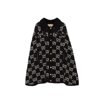 GUCCI FW22 Cloaks Women's Black