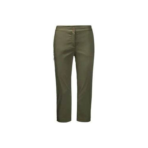 Jack Wolfskin Casual Pants Women's Delta Green