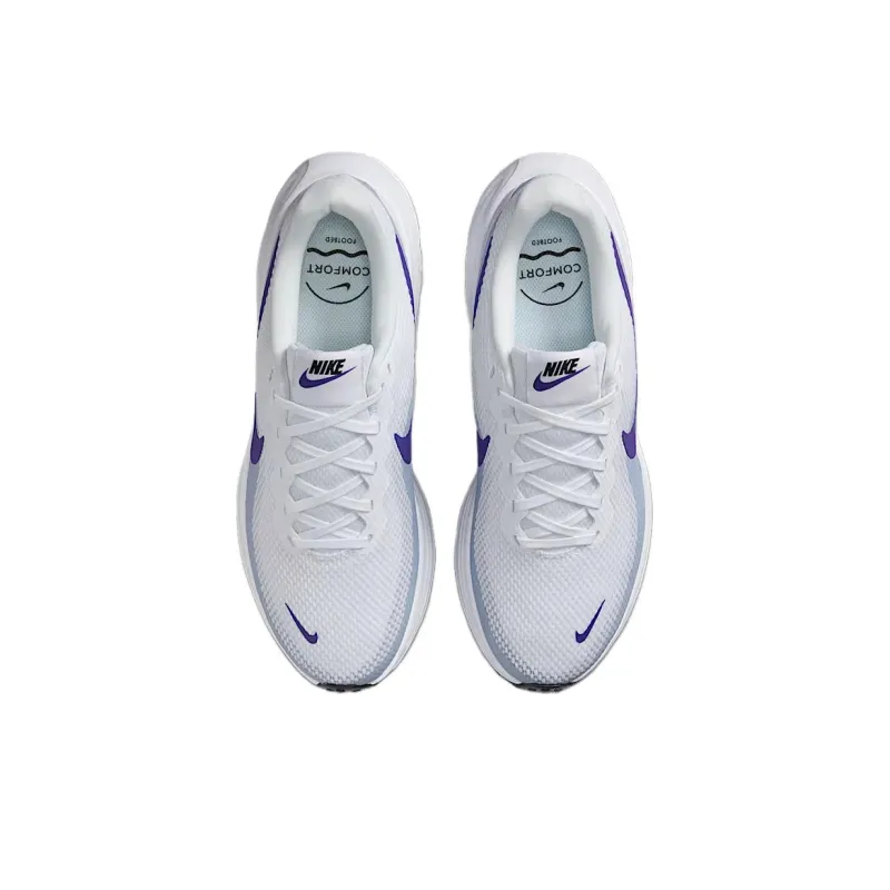 Nike Anti Slip Wear Resistant Low Top Casual Running Shoes Women's White-3