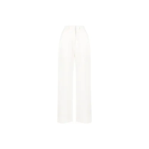 CASABLANCA High Waist Wide Leg Trousers