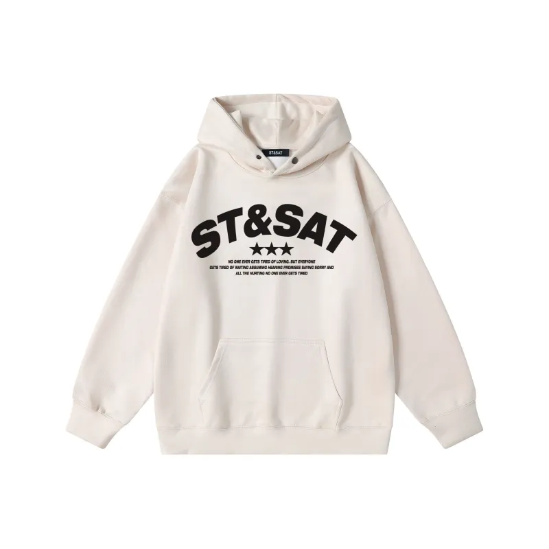 ST&SAT Sweatshirts Unisex Beige-0