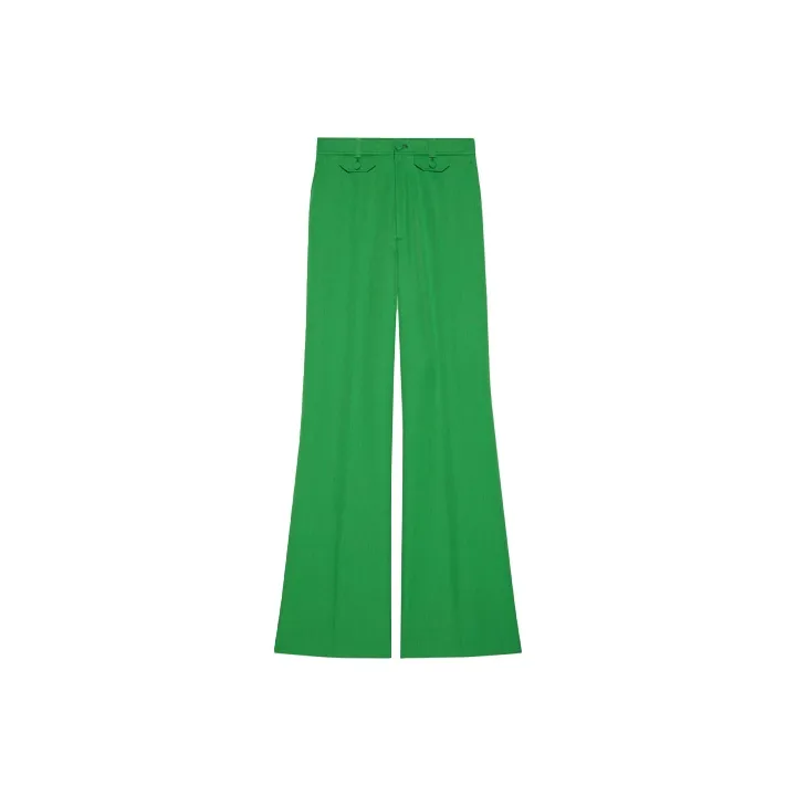 GUCCI Casual Pants Women's Green-0