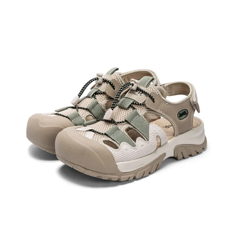 Jeep Slip Resistant, Odor Resistant, Height Increasing, Cushioning, Lightweight River Trekking Shoes Women's-2