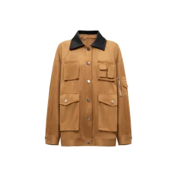 Lost In Echo Cropped Coats Women's