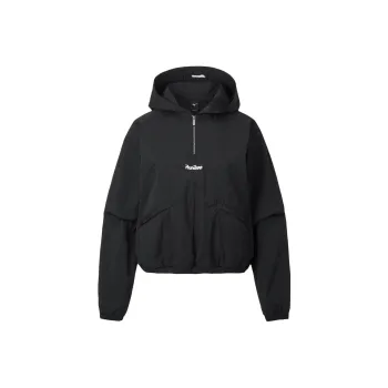 Mizuno CROP ANORAK Sweatshirt Women's Black