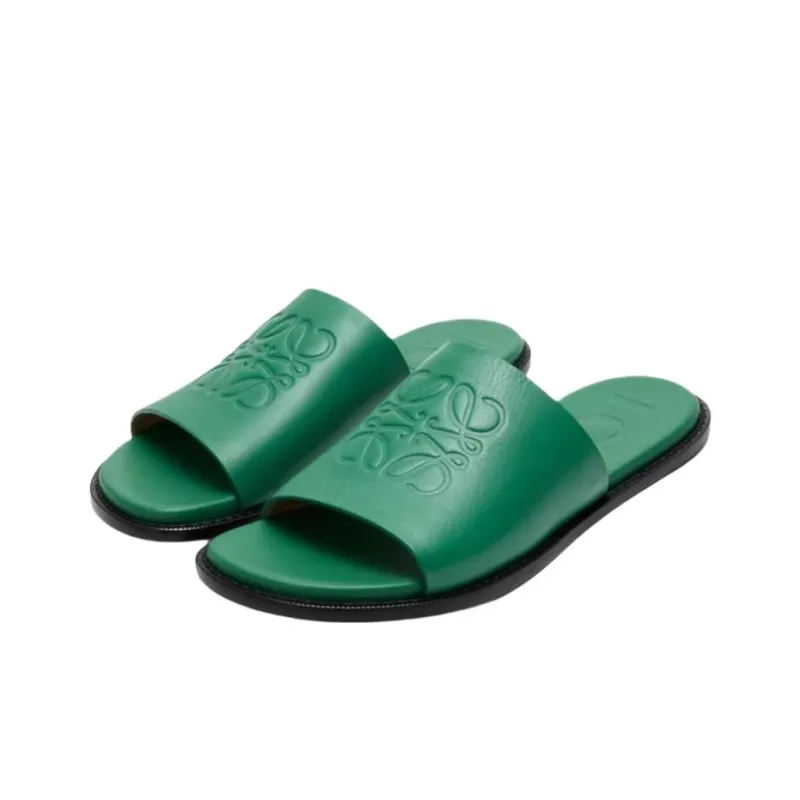 LOEWE Slide Slippers Men's Green-2