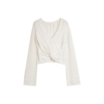 ELLE Knitwear Women's White