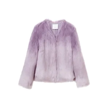 OVV Coats Women's Light Purple Gradient A8