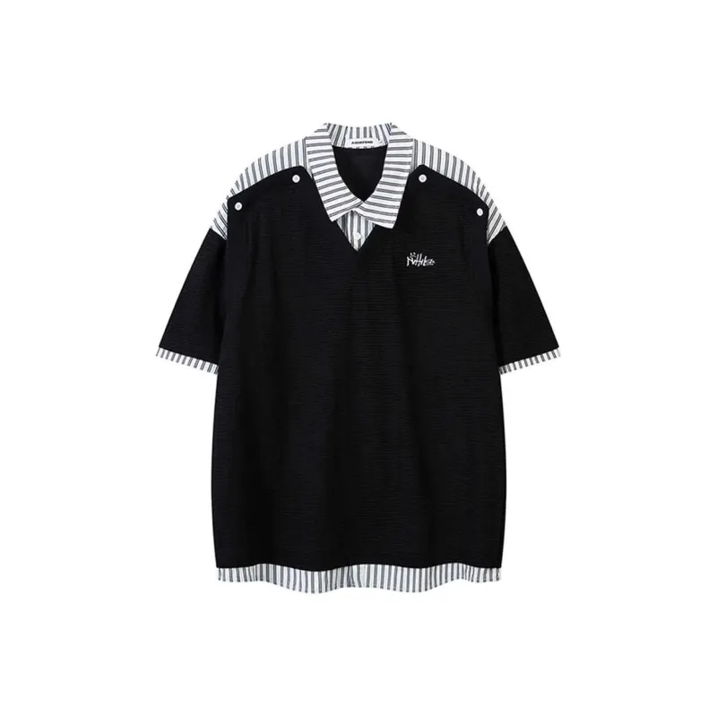 TONYBEAR Shirts Men Black-0