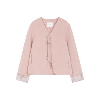 Mo Han Yi Mei Coat Women's Pink