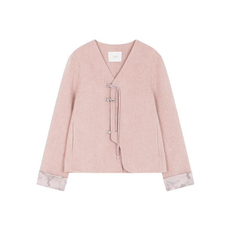 Mo Han Yi Mei Coat Women's Pink-0