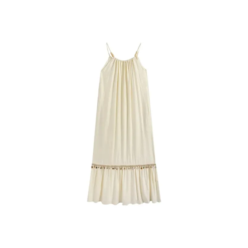 Incolore Slip Dresses Women's Apricot-1