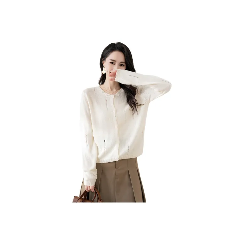 X MOOM Knitwear Women's White-0