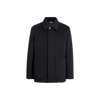 Ermenegildo Zegna Coats Men Navy