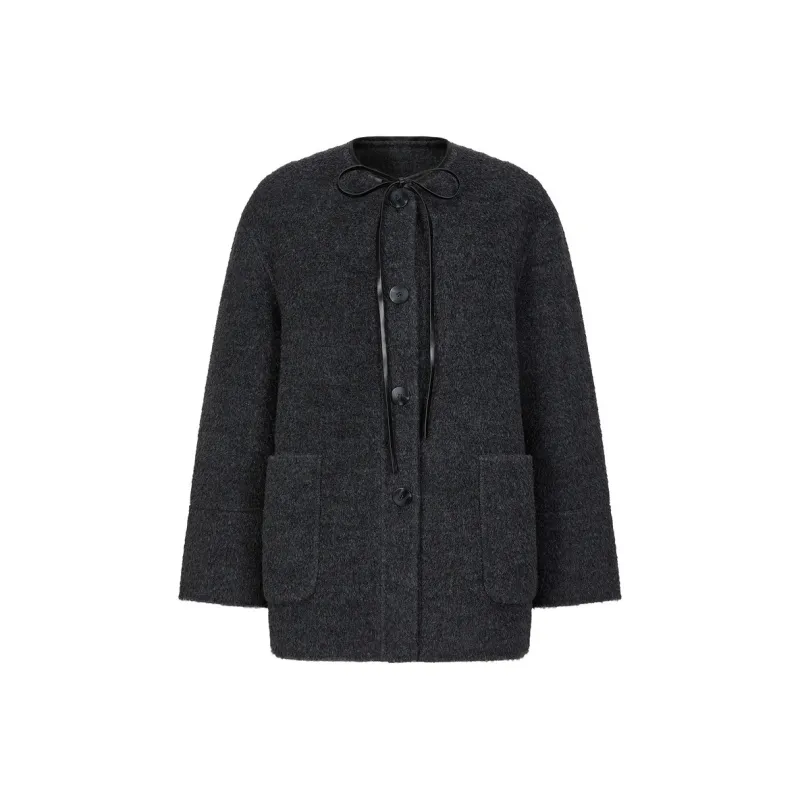 JZ. ANNAKRO Coat Women's Black Gray-0