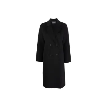 EMPORIO ARMANI Casentino Wool And Cashmere Double breasted Coat