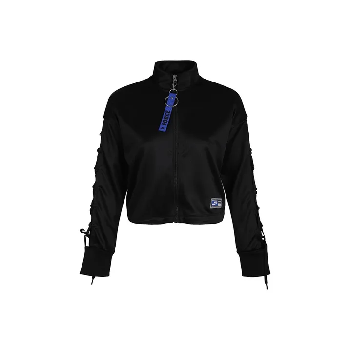 Nike Cropped Coats Women's Black-0