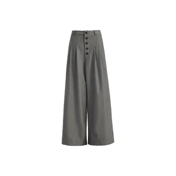 FHMY Casual Pants Women's Gray