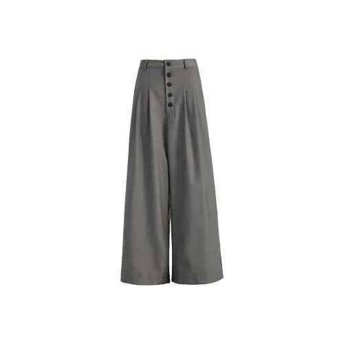 FHMY Casual Pants Women's Gray