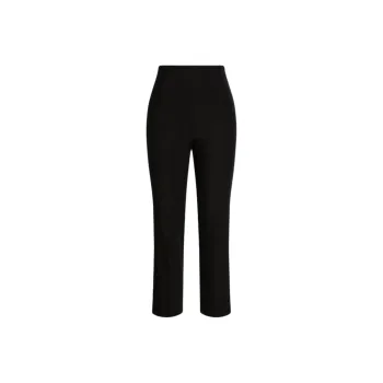 SCANLAN THEODORE Italian Highwaist Slim Trouser Casual Pants Women's Black