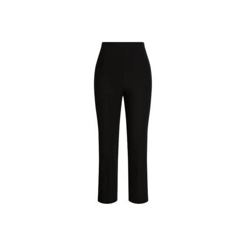 SCANLAN THEODORE Italian Highwaist Slim Trouser Casual Pants Women's Black