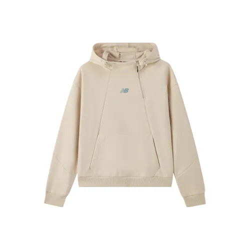 New Balance Sweatshirt Women's Beige Yellow