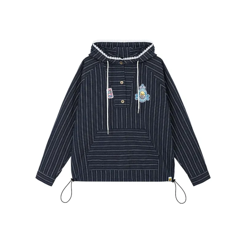B.Duck Sweatshirt Women's Navy Blue-0
