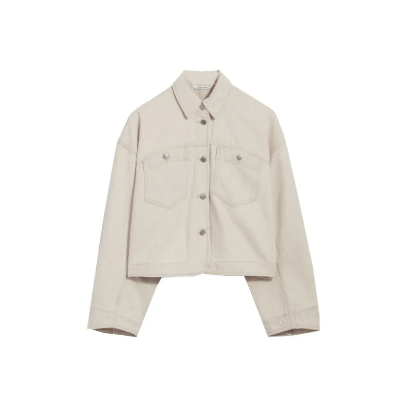 Other Stories Denim Jacket Women's Light Beige-0