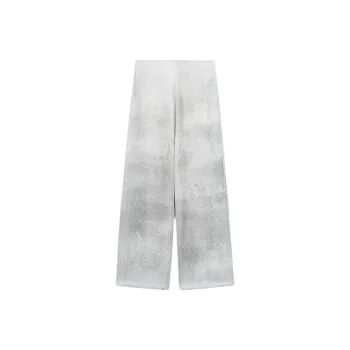 ZARA Casual Pants Women's Silver