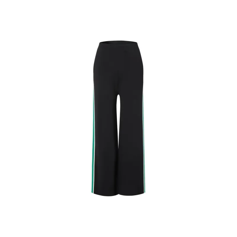 JZ. ANNAKRO Casual Pants Women's Floral Black-0