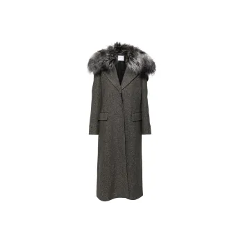 Blumarine Herringbone Coat