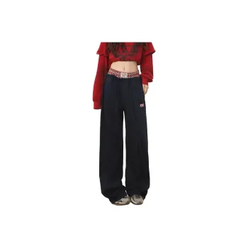 Rose Casual Pants Women's Navy Blue