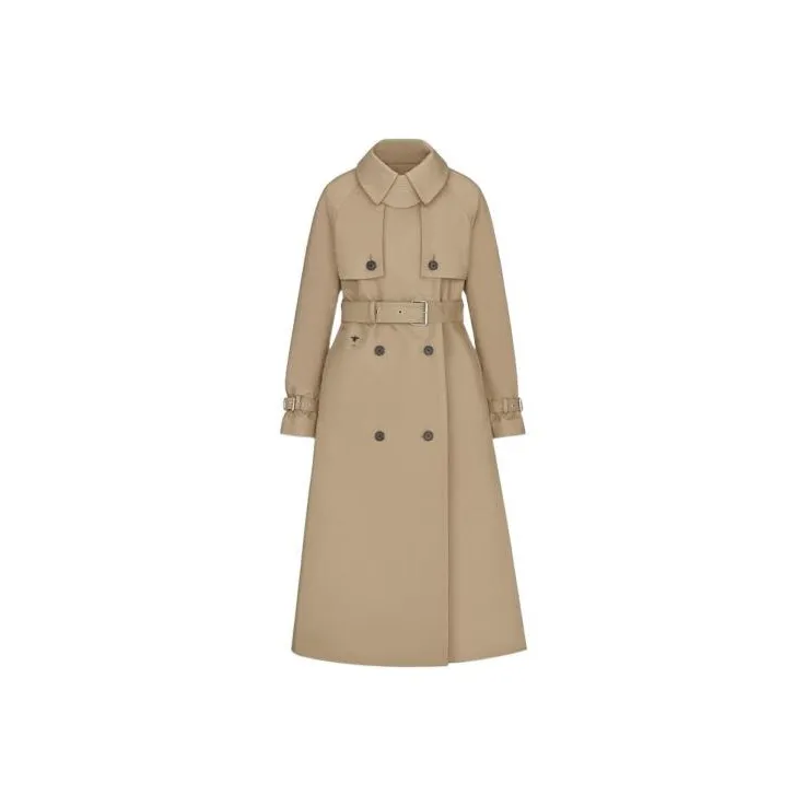DIOR Quarterly New Products Trench Coats Women's Brown-0