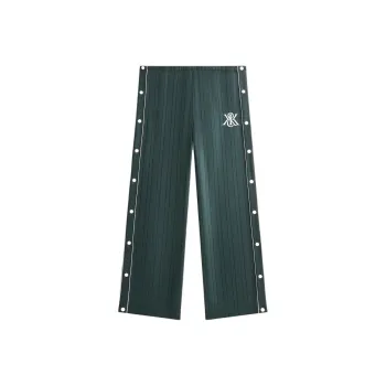 KITH FW24 Florin Satin Tearaway Casual Pants Women's Green
