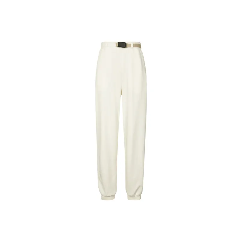 Converse Wordmark Fleece Pants Casual Pants Women's White-0