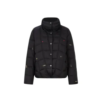 KARL LAGERFELD FW23 Down Jacket Women's Black
