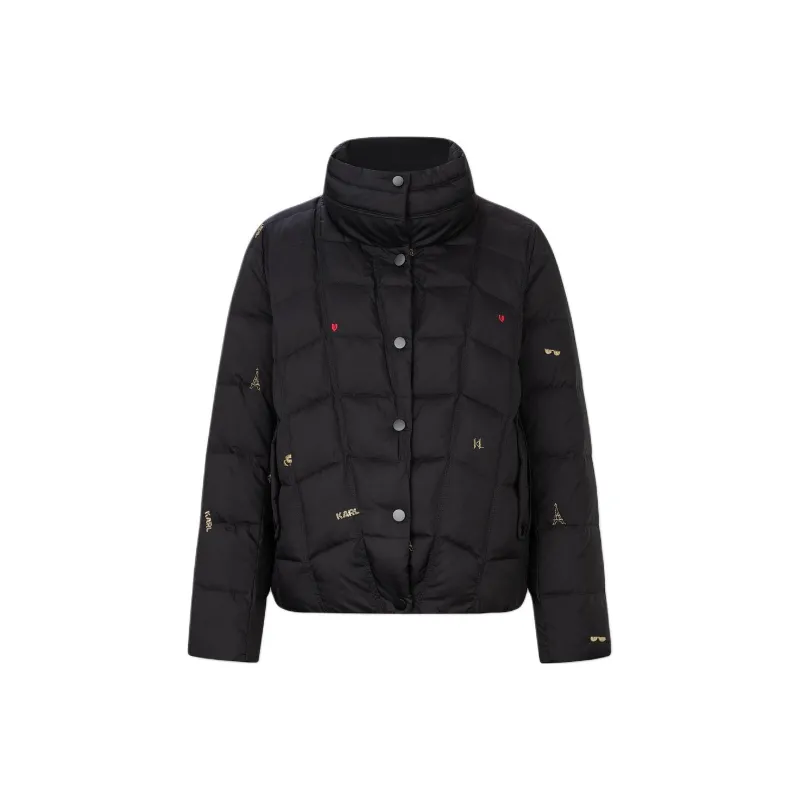 KARL LAGERFELD FW23 Down Jacket Women's Black-0