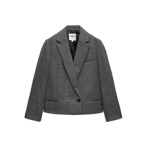 ZARA Business Suit Women's Gray