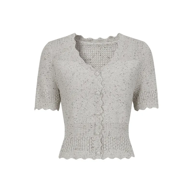 JZ. ANNAKRO Knitwear Women's Light Gray-0