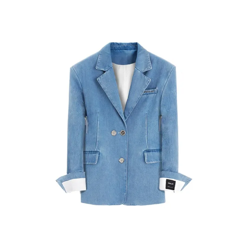 MODULER XIACHUAN Business Suit Unisex Light Blue-0