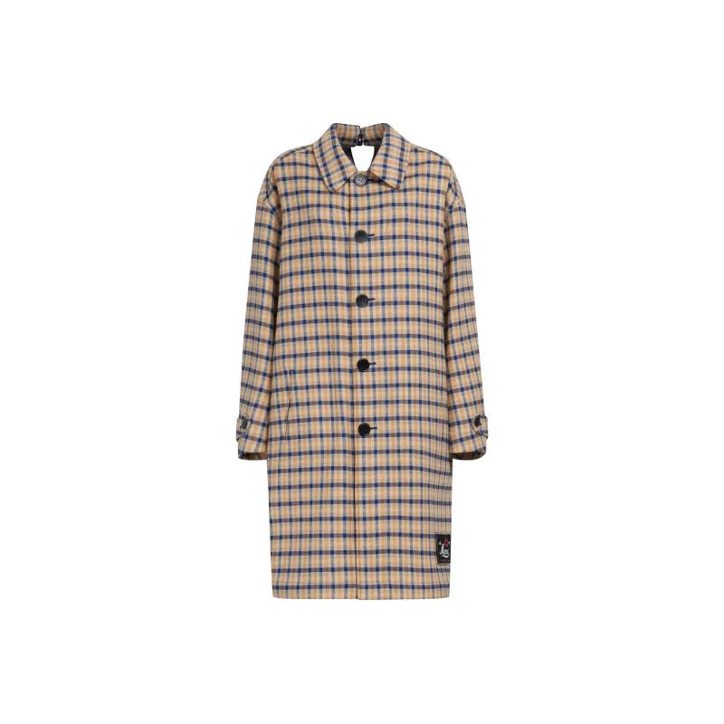 MARNI Checked Reversible Mid Length Coat-0