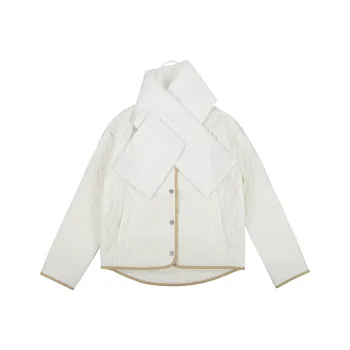 New Balance Puffer Jackets Women's Ivory
