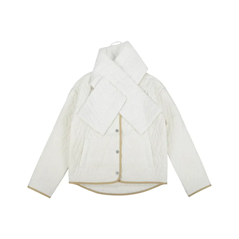New Balance Puffer Jackets Women's Ivory-0