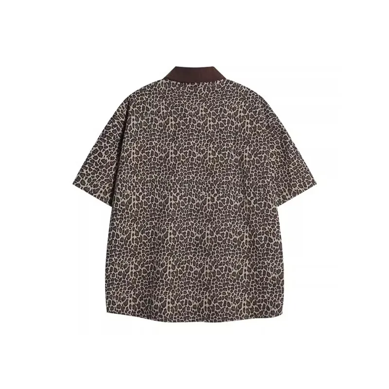 Columtomy Shirts Unisex Leopard Print-1