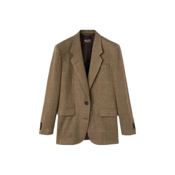 Loro Piana FW24 Business Suits Coats Women's Umber